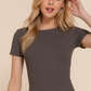 Active Basic - Short Sleeve Rib Top|383