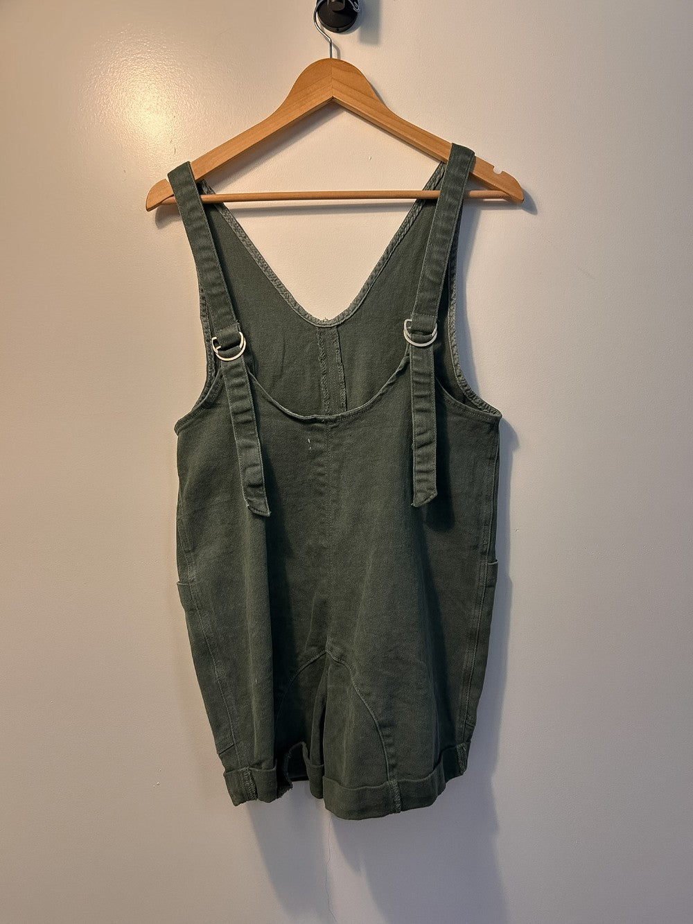 Zenana Short Overalls - S|4026