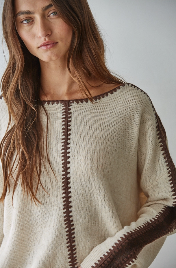 By Together - Knit Sweater Stitch Detail|564