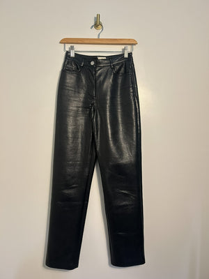 Wilfred Faux Leather Pants Size 00 **Imperfection|889