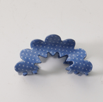 Lady June - Claw Clip Blue Poka Dots|1793