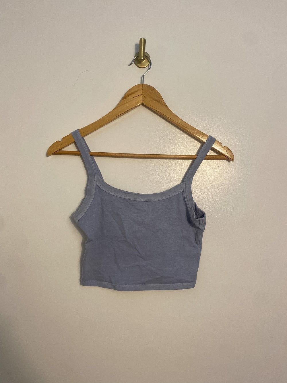 Divided Crop Shirt Small|734