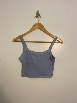 Divided Crop Shirt Small|734