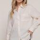 Active Basic - Long Sleeve Linen Blend Top|352