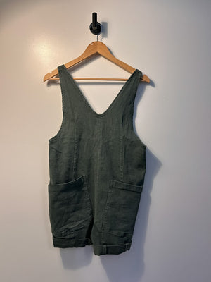 Zenana Short Overalls - S|4025