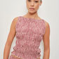 Pretty Garbage - Lloyd Smocked Gingham Tank|165