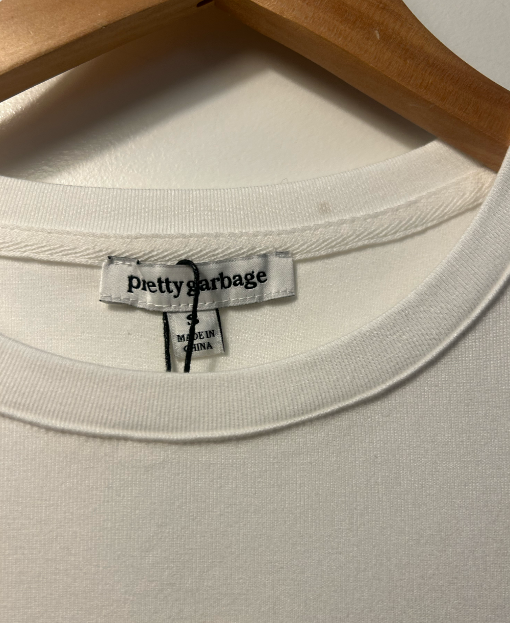 Pretty Garbage Seashell Tee S *Imperfection|3244