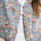 Buttermelon - Button-Front Floral Vest|174