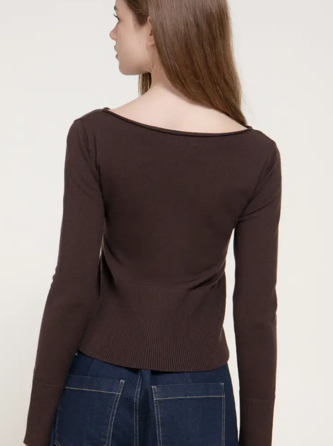 Active Basics - Boat Neck Sweater|2285