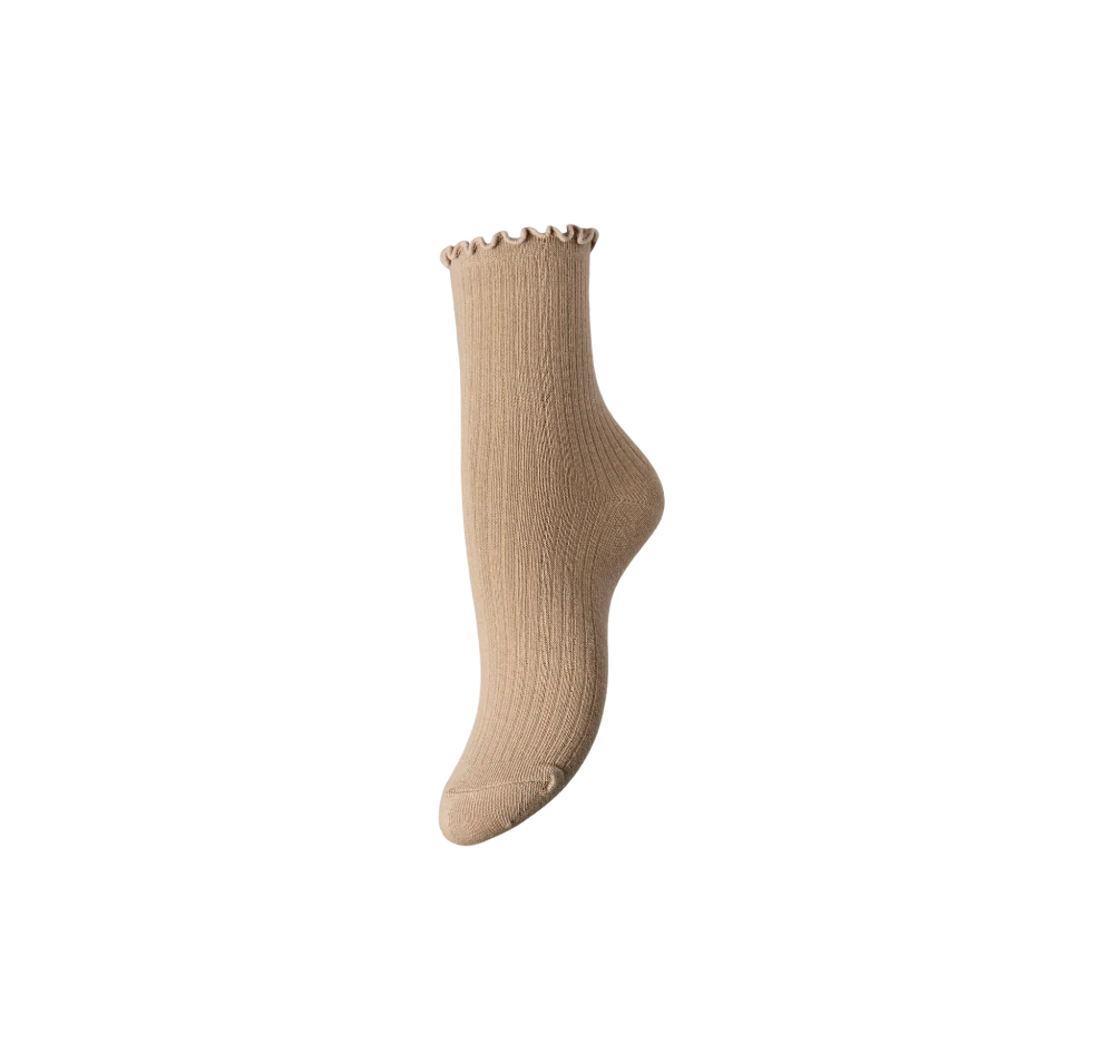 Pieces - Ruffle Socks|3007