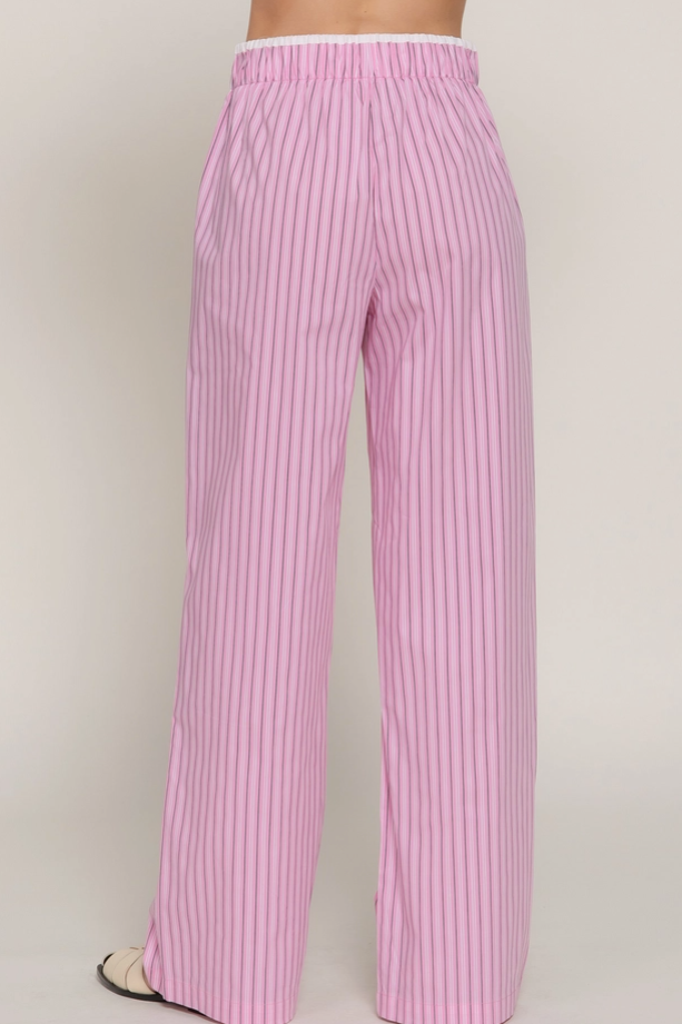 Active Basic - Contrast Waist Band Boxer Pants|322