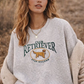 Embroidered Retriever Club Sweatshirt|1859