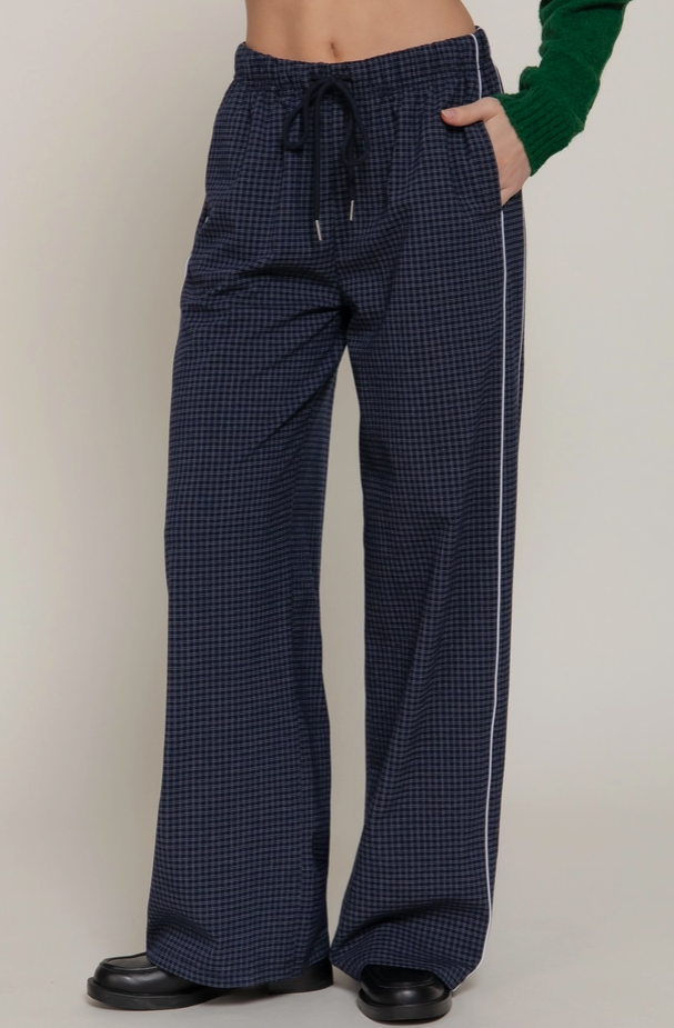 Active Basic - Checkered Woven Pants|451