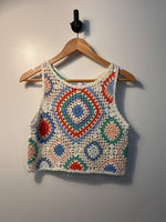 Dreamers Crochet Tank - M|4009