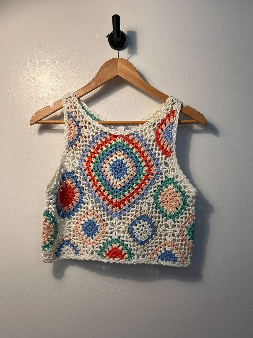Dreamers Crochet Tank - M|4009