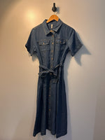 DD77 Denim Dress - L **New With Tags|2609