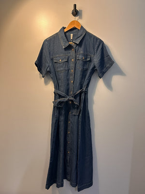 DD77 Denim Dress - L **New With Tags|2609
