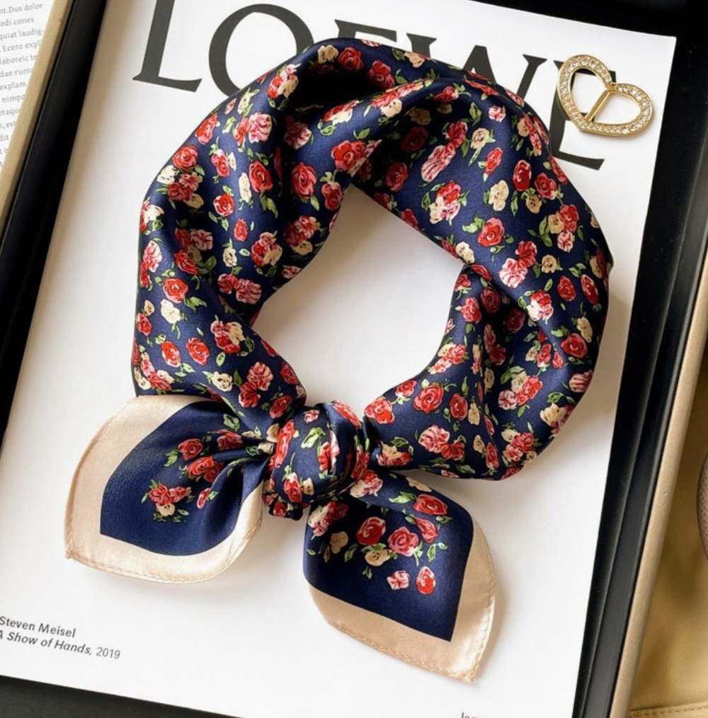 Lady June - Silk Scarf | 100% Mulberry Silk|2050