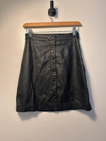 RW&CO. Leather Skirt - Size 00|3658