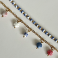 Lujain Beaded Necklace- Blue|1439