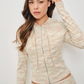 Pretty Garbage - Sailor Striped Zip Up Hoodie|5379