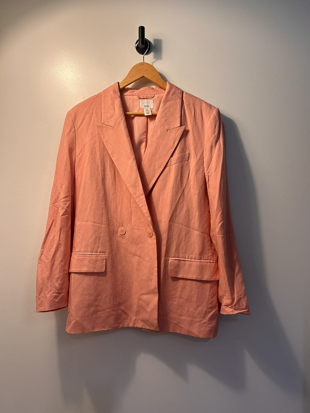 H&M Linen Blend Blazer - M|4597