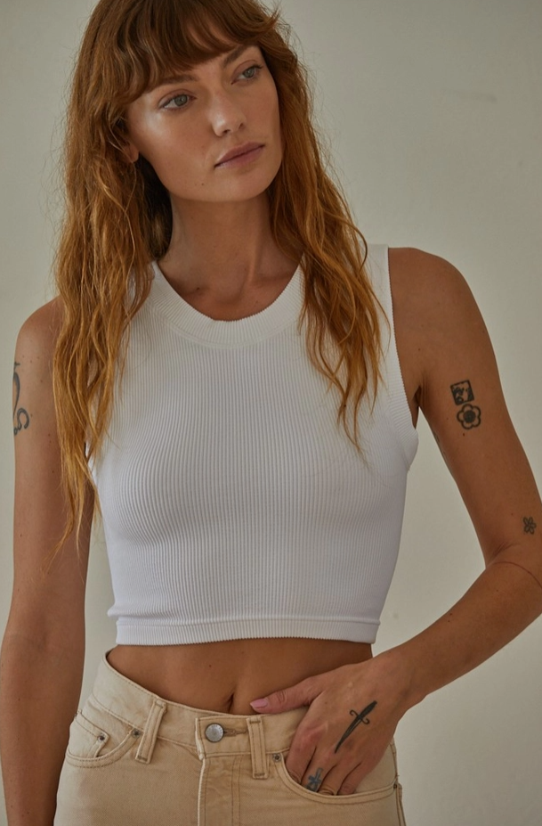 By Together - Ribbed Sleeveless Top|529