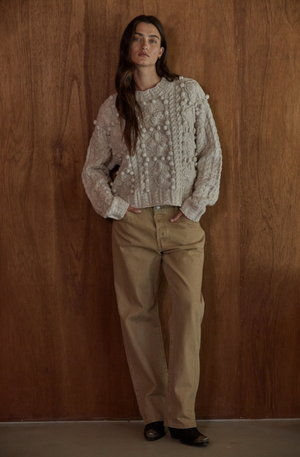 By Together - Knit Sweater Cable Knit Pullover|568