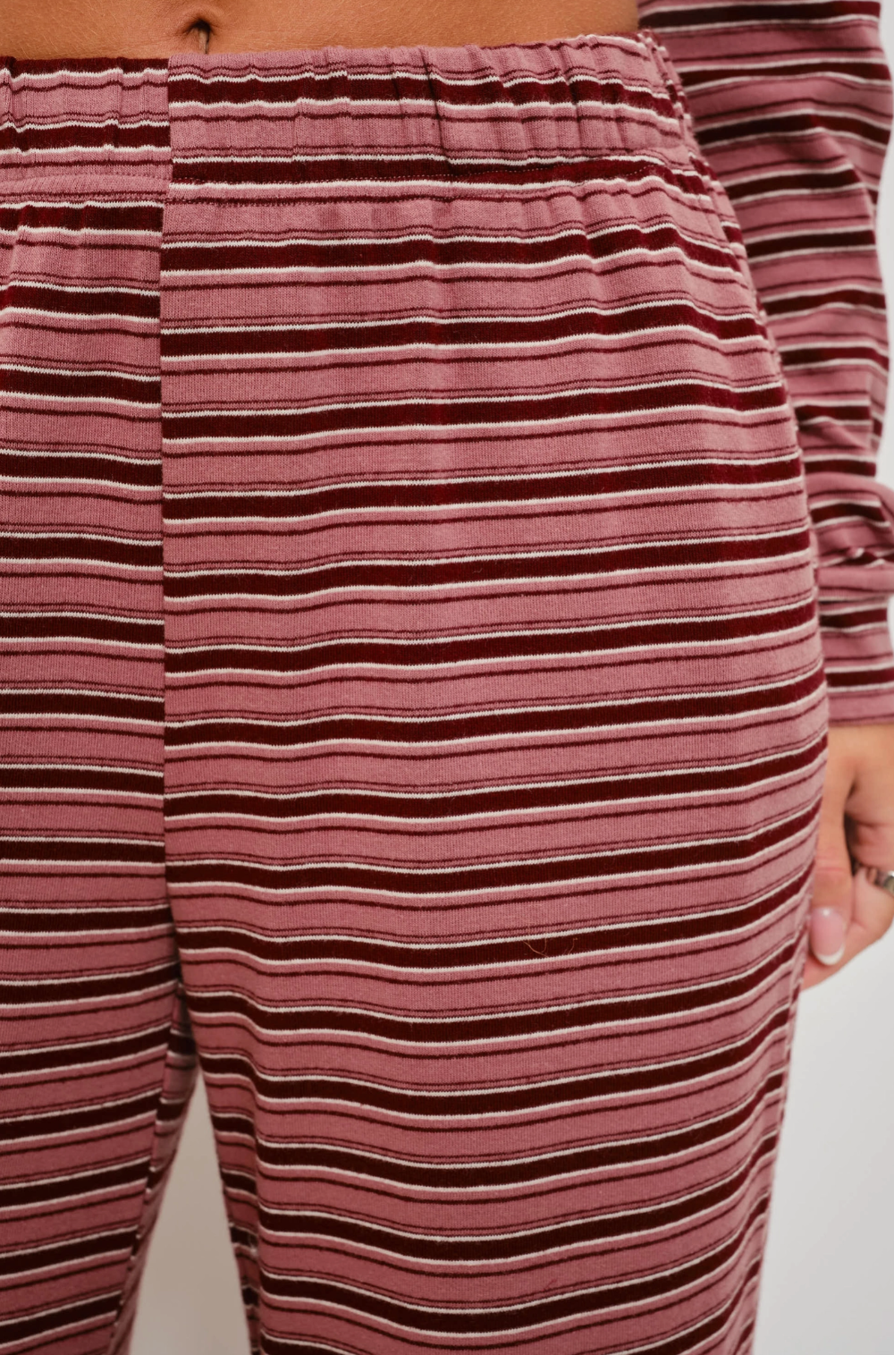 Pretty Garbage - Francis Striped Lounge Pants|5393