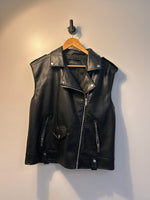 Deluc Pleather Vest- M|2613