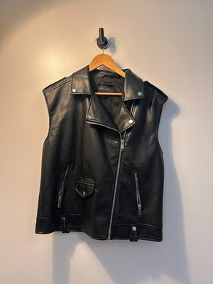 Deluc Pleather Vest- M|2613
