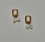 Heart and Star Hoops-18K PVD Gold Plating|2869