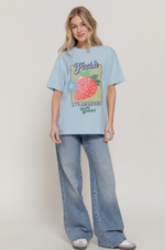 Active Basic - Short Sleeve Strawberry Tee|396