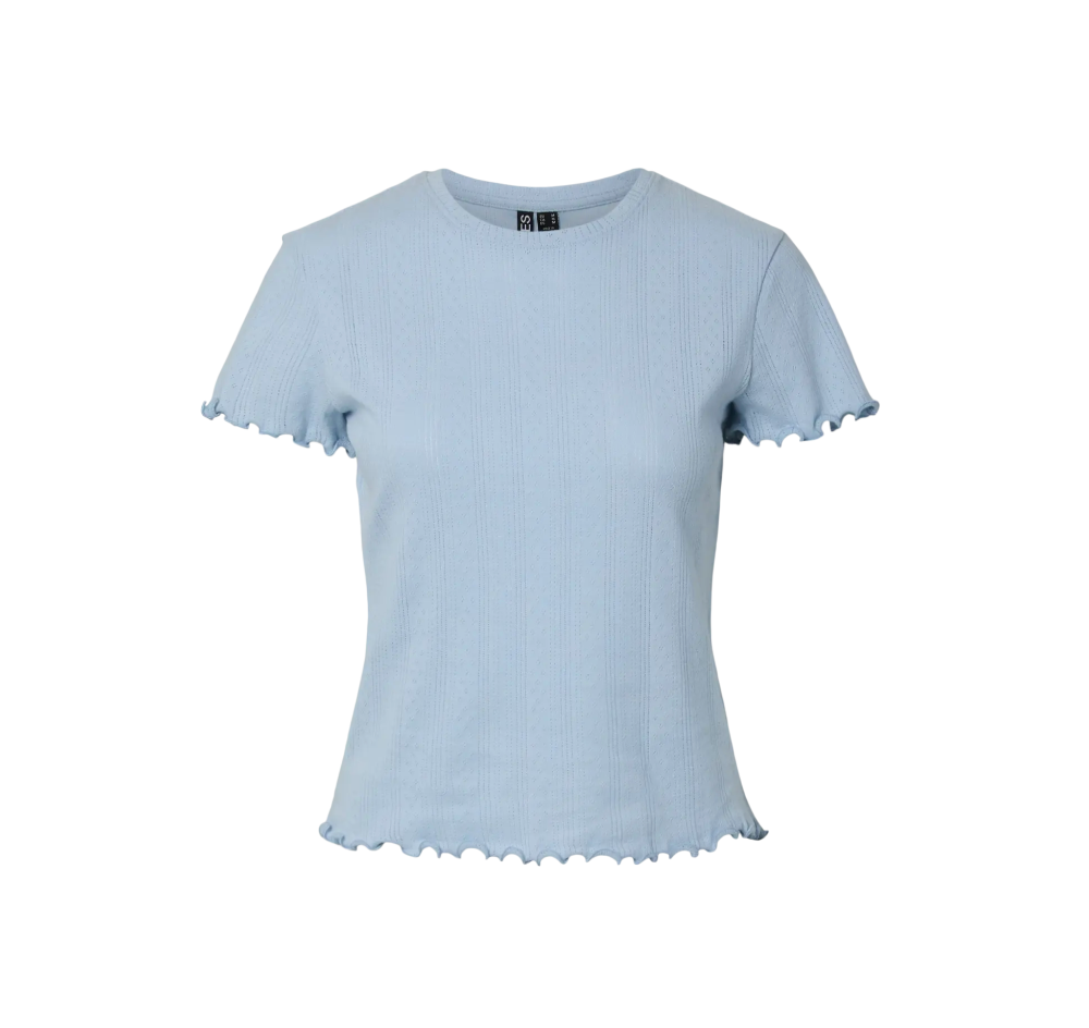Pieces - Pointelle Tee|2968
