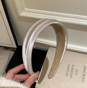 Lady June - Satin Padded Headband|2030