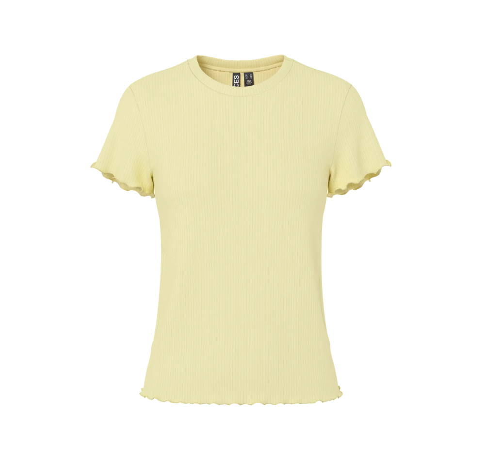 Pieces - Ruffle Tee|3032