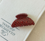 Lady June - Strawberry Gingham Claw Clip|2040