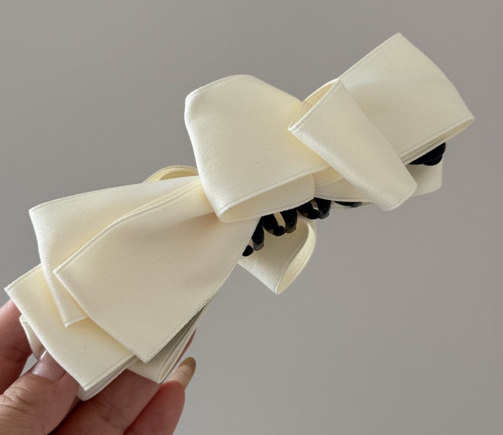 Lady June - Oversized Bow Banana Hair Clip|1820
