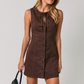 Le Lis - Keyhole Tie Mini Dress|5093