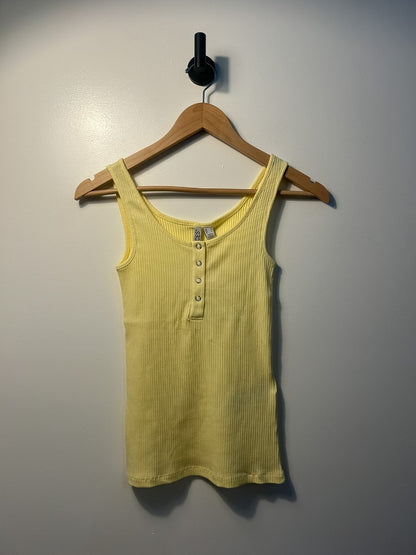 Pieces Ribbed Butter Tank - XS *Imperfection|3260