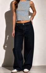 Active Basic - Striped Textured Knit Top|1526