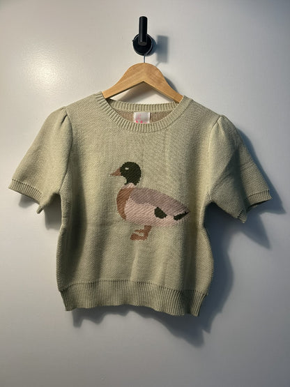 So Me Duck Knit Top - M *Imperfection|4252