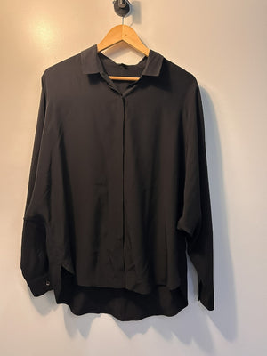Babaton Button Up - L *100% Silk|4743