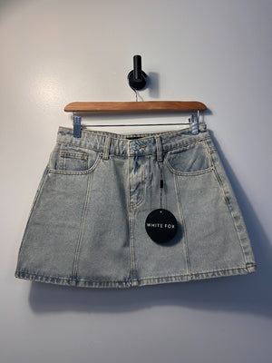 White Fox Skirt Small|4824