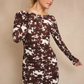 Le Lis - Boat Neck Low Waist Knit Dress|121