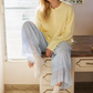 Blu Pepper - Raw Rolled Edge Henley Top|549