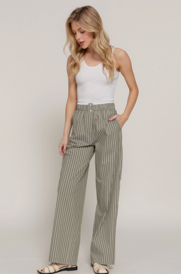 Active Basic - Contrast Waist Band Boxer Pants|319