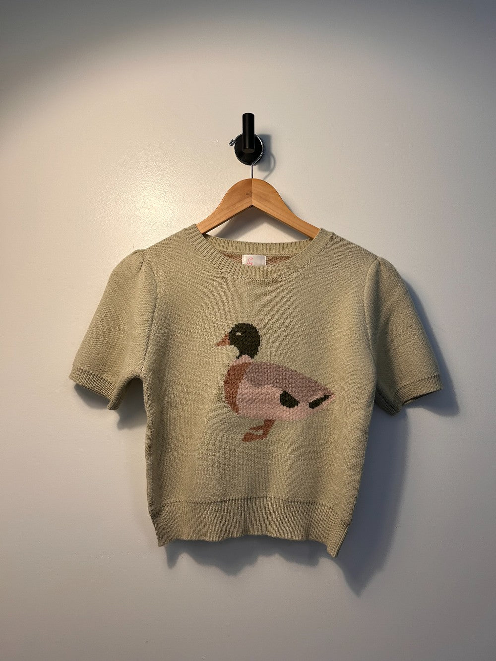 Duck Sweater S *Small Hole Reg $55|3836