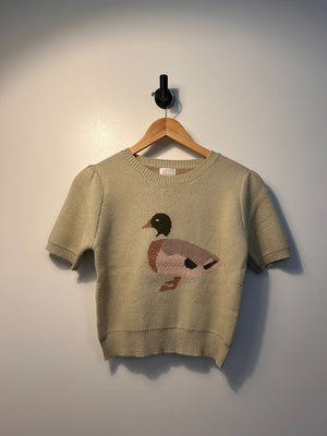 Duck Sweater S *Small Hole Reg $55|3836