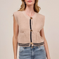 So Me - Knitted Sweater Vest|595